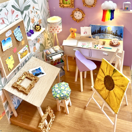 My Dream Bedroom by Isabella G. (5th Grade) 2024