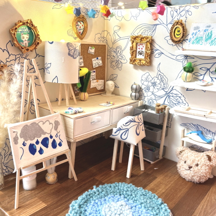 My Dream Art Room by Cora S. (6th Grade) 2025